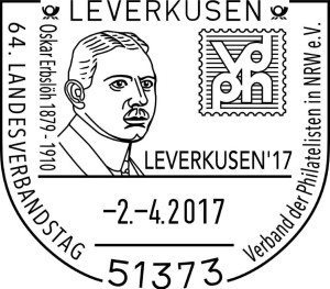 K1600_LEVERKUSEN ´17-Sonderstempel 02.04.2017-I