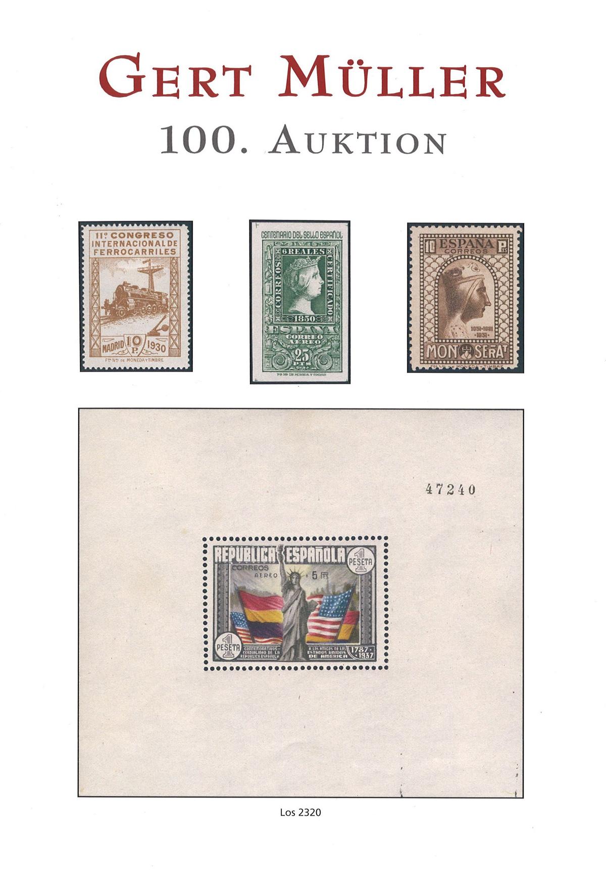 Gert Müller Auktion