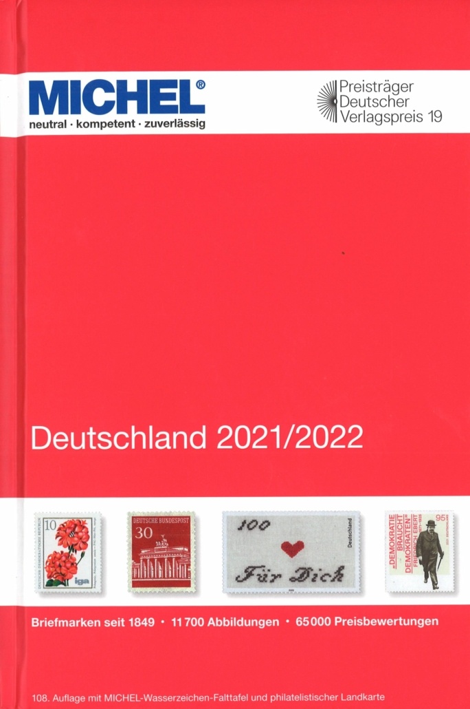 Briefmarken Deutschland Weihnachten 2022 NEU ERSCHIENEN MICHEL Deutschland 2021/2022 APHV Bundesverband des